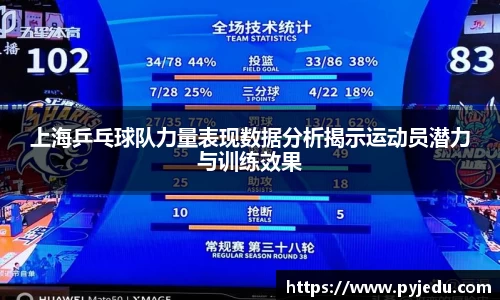 上海乒乓球队力量表现数据分析揭示运动员潜力与训练效果